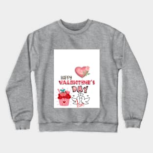 Valentine day Crewneck Sweatshirt